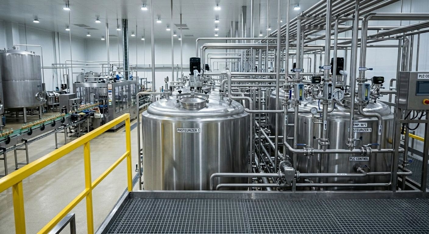 Completed processing facility