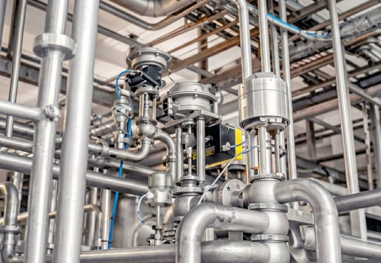 Process piping and instrumentation
